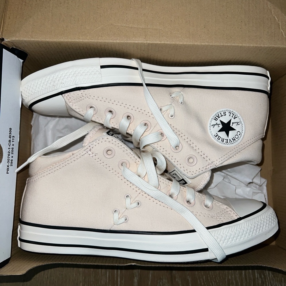 Converse Women's “Pale Petal” Canvas High-Tops